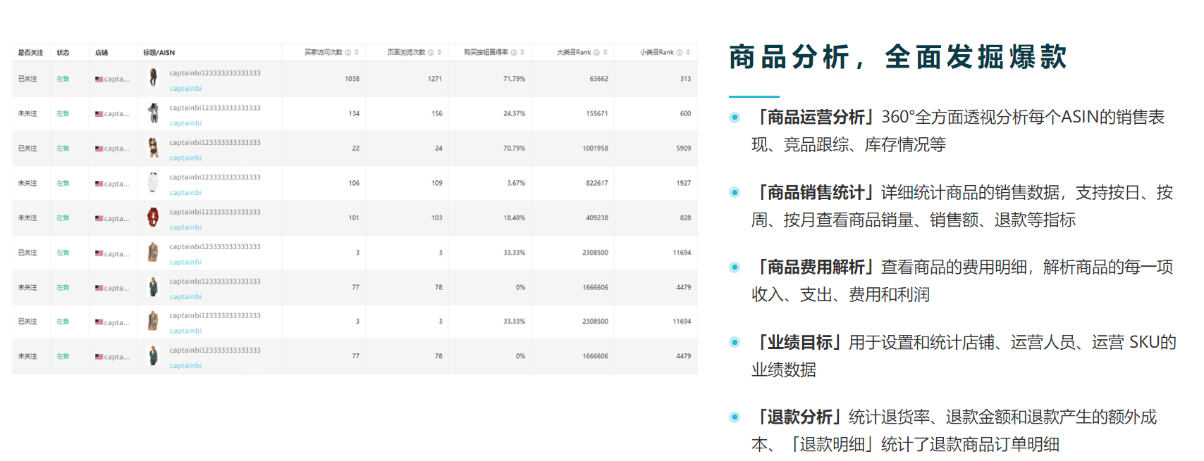 船长BI的功能截图